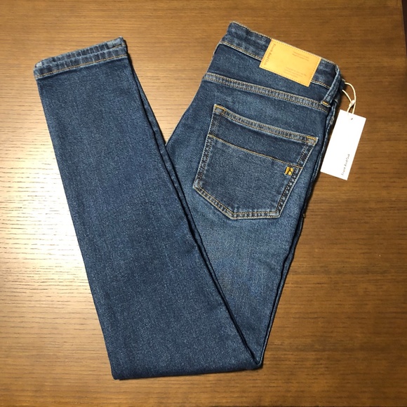 NWT Frank & Oak Tyler Skinny Jean in Blue - Picture 4 of 8
